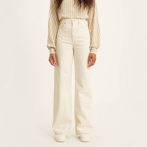 COPY - Levi's Ribcage Jeans - 27 -  Off-white